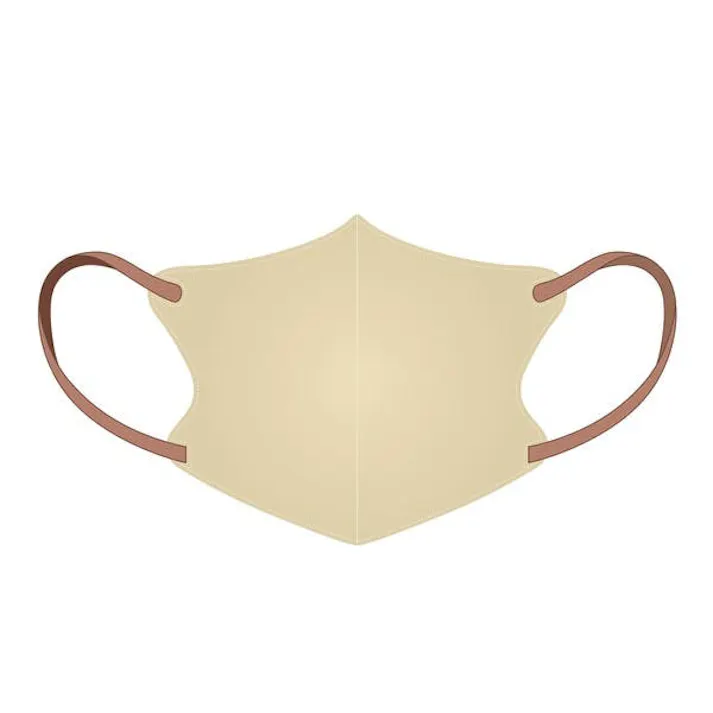 3Dマスク 花粉 PM2.5 ウイルス対応 STYLISH MASK 【ベージュ 300枚(30枚×10箱セット)】高い通気性 立体不織布マスク 小顔効果 医療用クラス 3層 PFE VFE BFE ウイルス飛沫 【送料込み】 #4589775424786