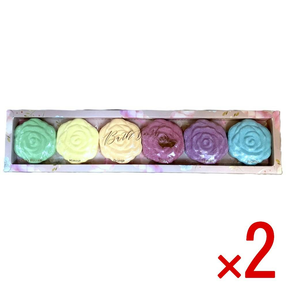 バスボム6輪 × 2点 【送料込み】 ＃4538353827686
