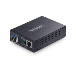 光メディアコンバーター/RJ45 - LC変換/シングル/1Gbps/20km
