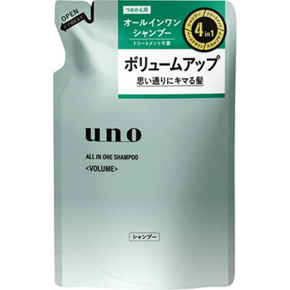 ウーノ オールインワンシャンプー ボリューム つめかえ用 × 1点 【送料込み】 ＃4550516503251