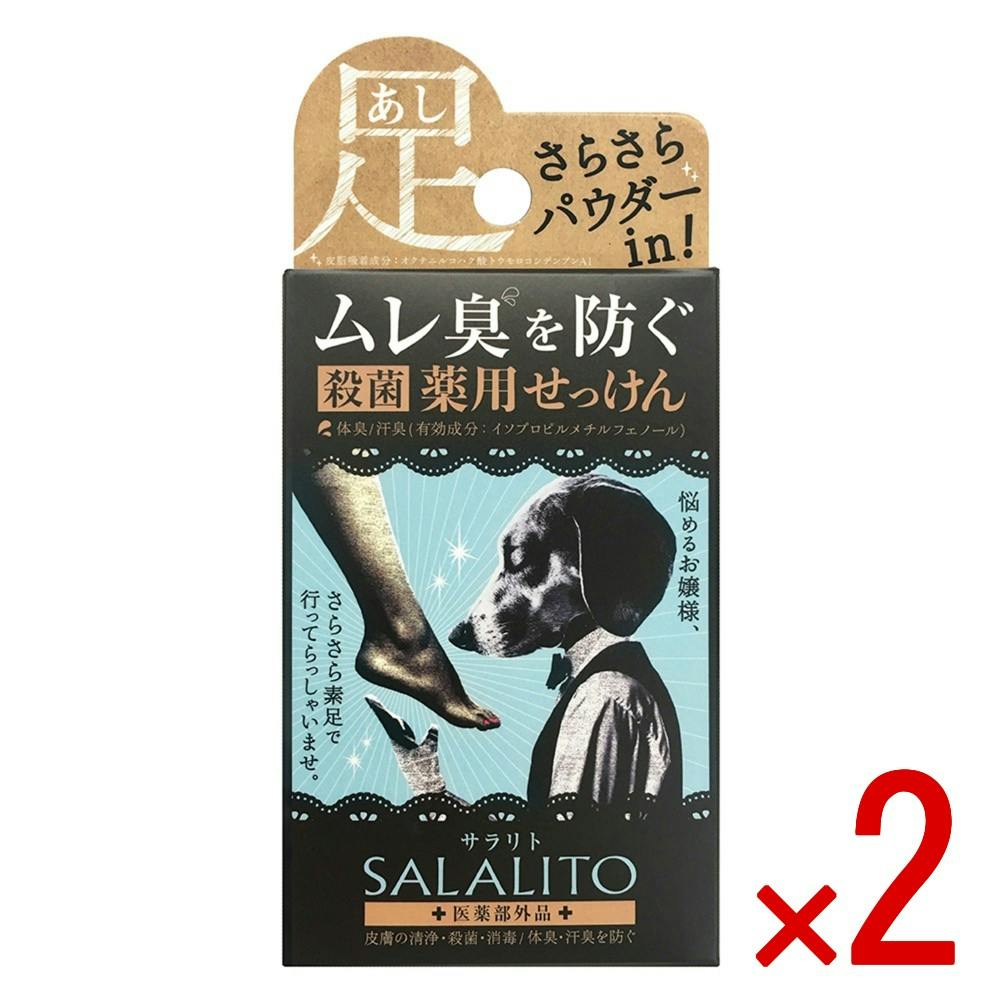 【2点まとめ買い】薬用せっけん サラリト × 2点 【送料込み】 ＃4976631731759