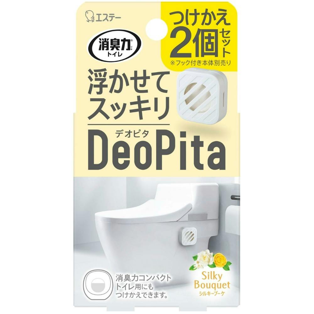 消臭力 DeoPita トイレ用 つけかえ シルキーブーケ × 1点 【送料込み】 ＃4901070132669
