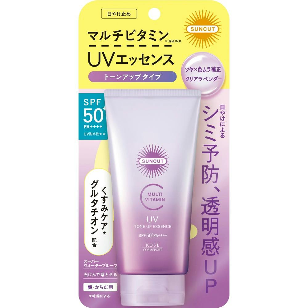 サンカットR マルチビタミン トーンアップUV エッセンス クリアラベンダー × 1点 【送料込み】 ＃4971710632903