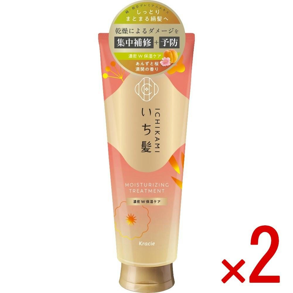 【2点まとめ買い】いち髪 濃密W保湿ケア トリートメント × 2点 【送料込み】 ＃4901417619464