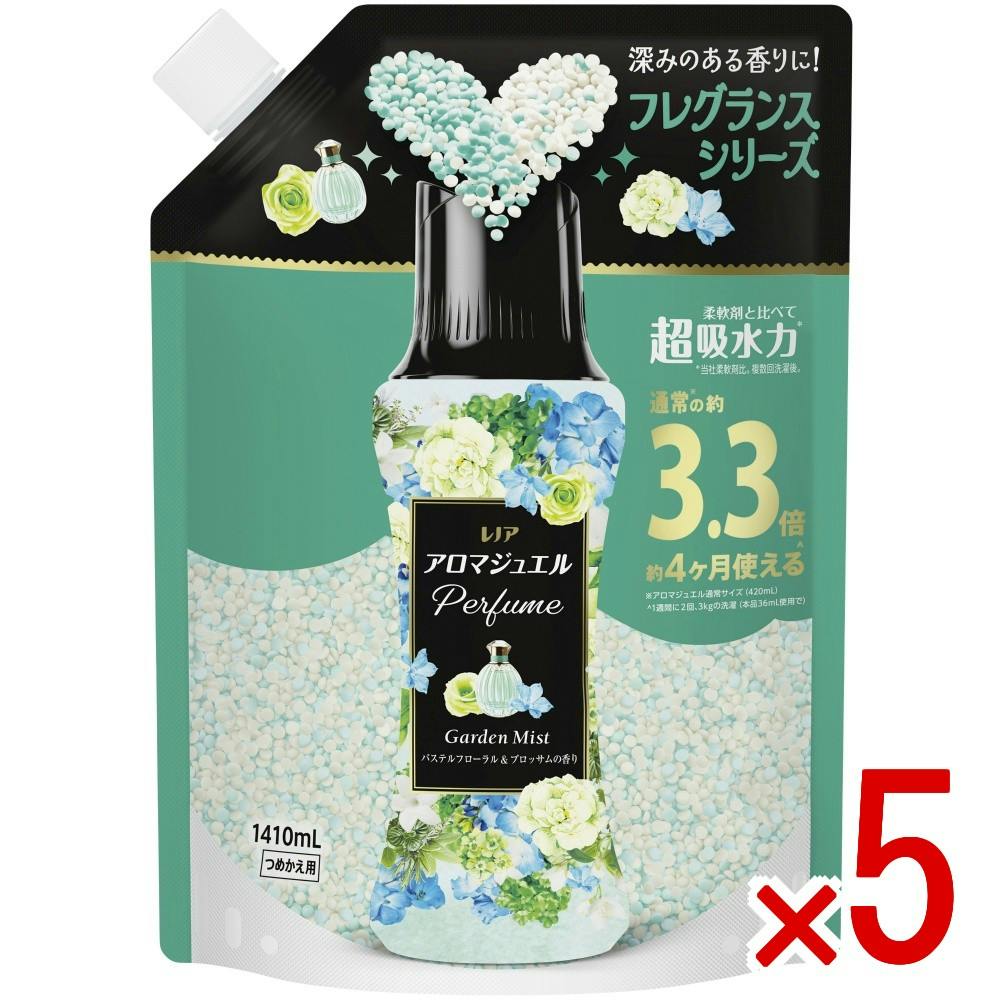 【ケース販売】レノアアロマジュエルパステルフローラル＆ブロッサムの香りつめかえ用超特大サイズ × 5点 【送料込み】 ＃4987176364180