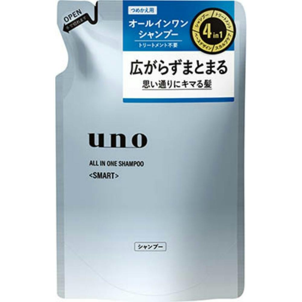 ウーノ オールインワンシャンプー スマート つめかえ用 × 1点 【送料込み】 ＃4550516503268