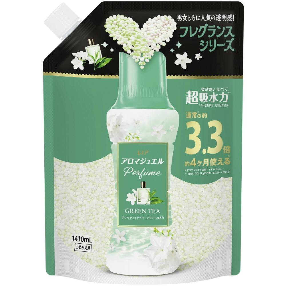 レノアアロマジュエルグリーンティ－の香りつめかえ用超特大サイズ × 1点 【送料込み】 ＃4987176364760