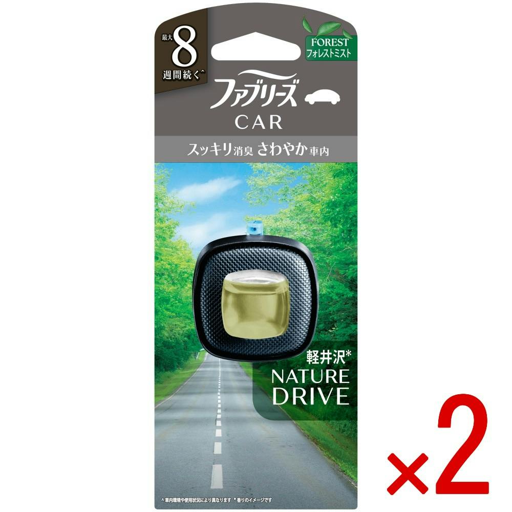 【2点まとめ買い】ファブリーズイージークリップドライブシリーズフォレストミスト × 2点 【送料込み】 ＃4987176361578