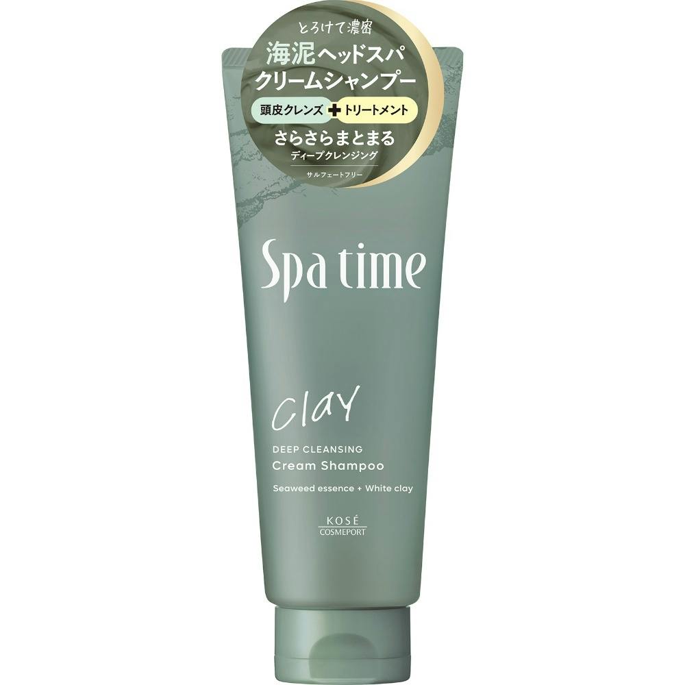 スパタイム クリームシャンプー（ディープクレンジング） × 1点 【送料込み】 ＃4971710628623