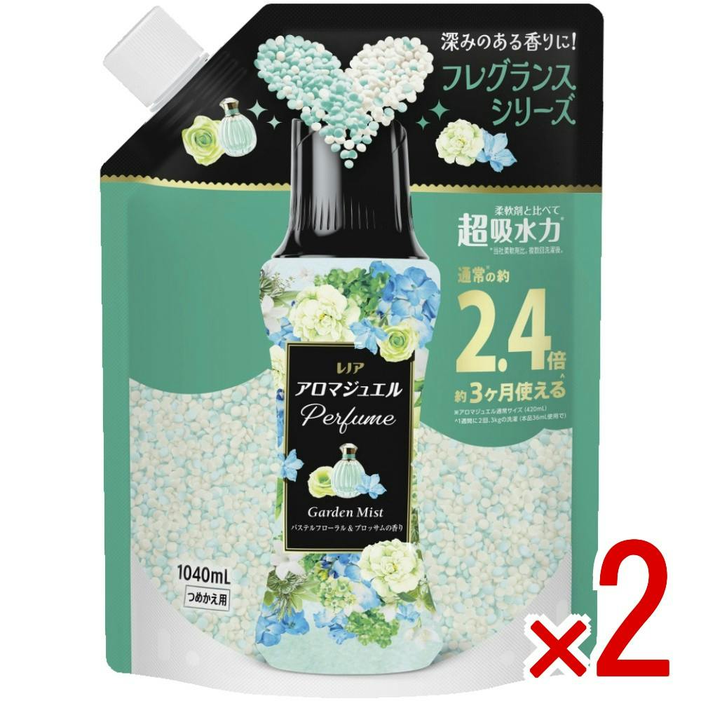【2点まとめ買い】レノアアロマジュエルパステルフローラル＆ブロッサムの香りつめかえ用特大サイズ × 2点 【送料込み】 ＃4987176364203