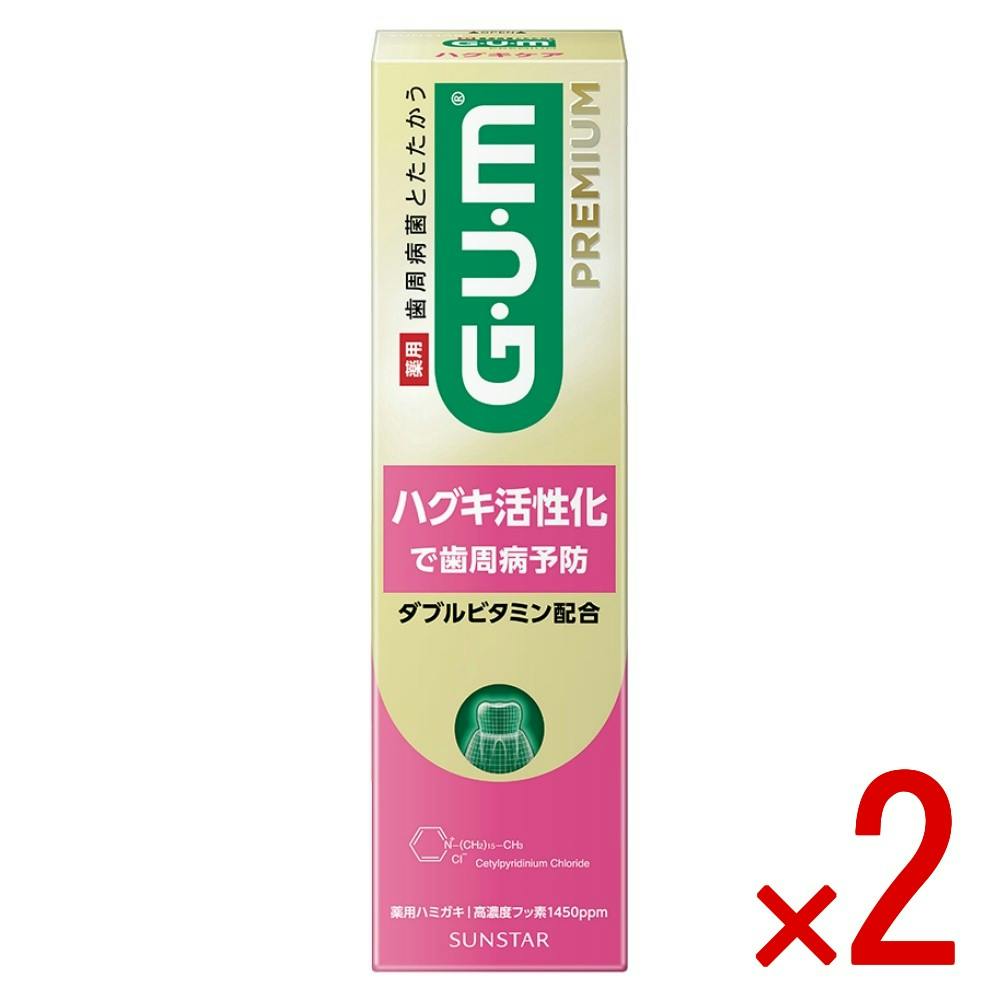 【2点まとめ買い】ガムプレミアムデンタルペーストハグキケア × 2点 【送料込み】 ＃4901616013513