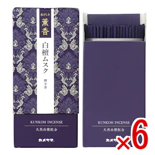 【ケース販売】花げしき 薫香 ミニ 白檀ムスク × 6点 【送料込み】 #4901435218090