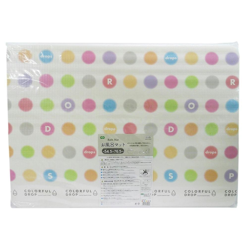 風呂マット ドロップ × 1点 【送料込み】 ＃4901065700606
