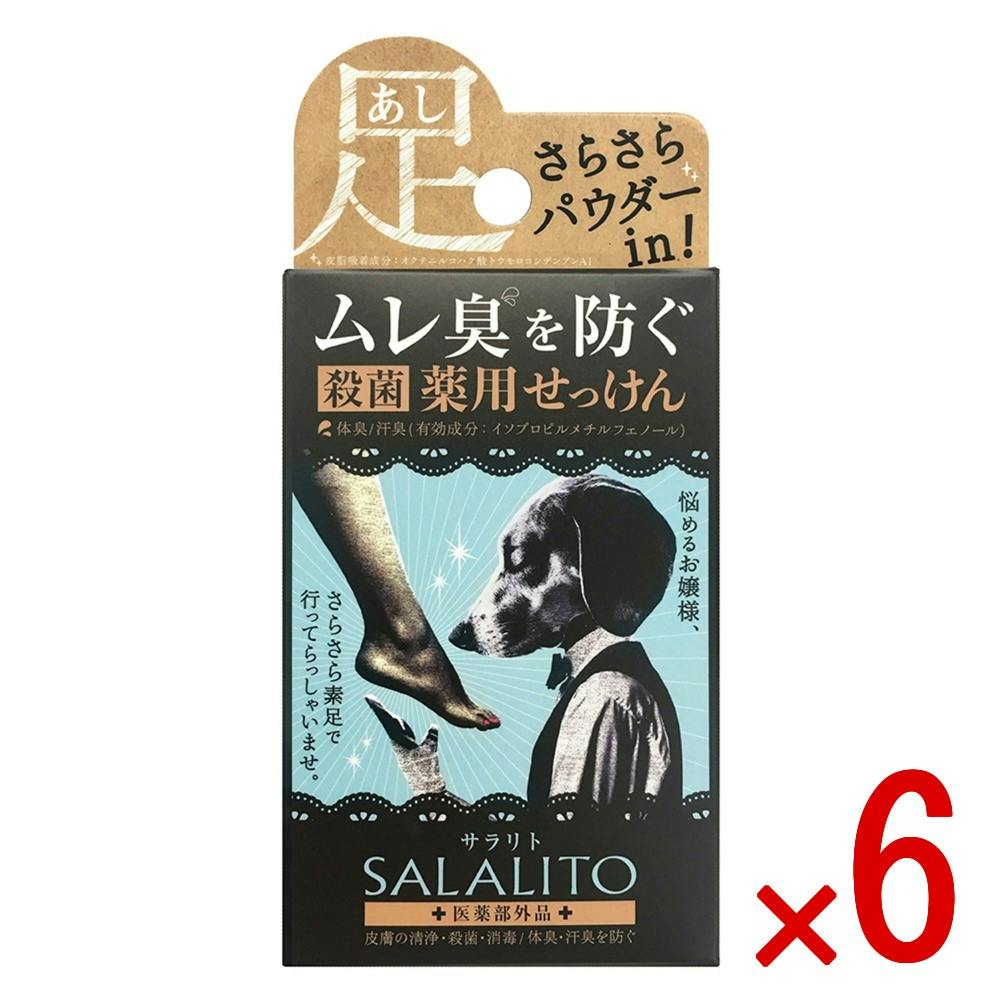【ケース販売】薬用せっけん サラリト × 6点 【送料込み】 ＃4976631731759