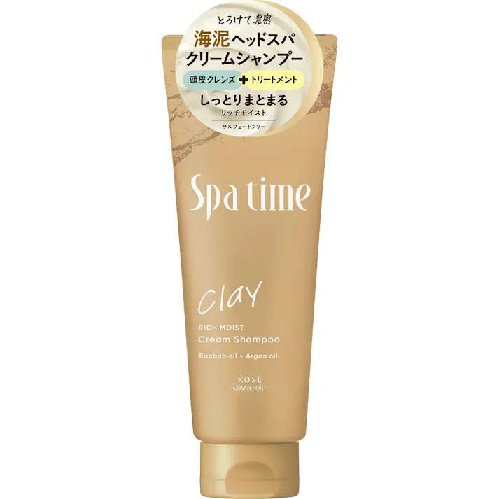 スパタイム クリームシャンプー (リッチモイスト) × 1点 【送料込み】 #4971710628630