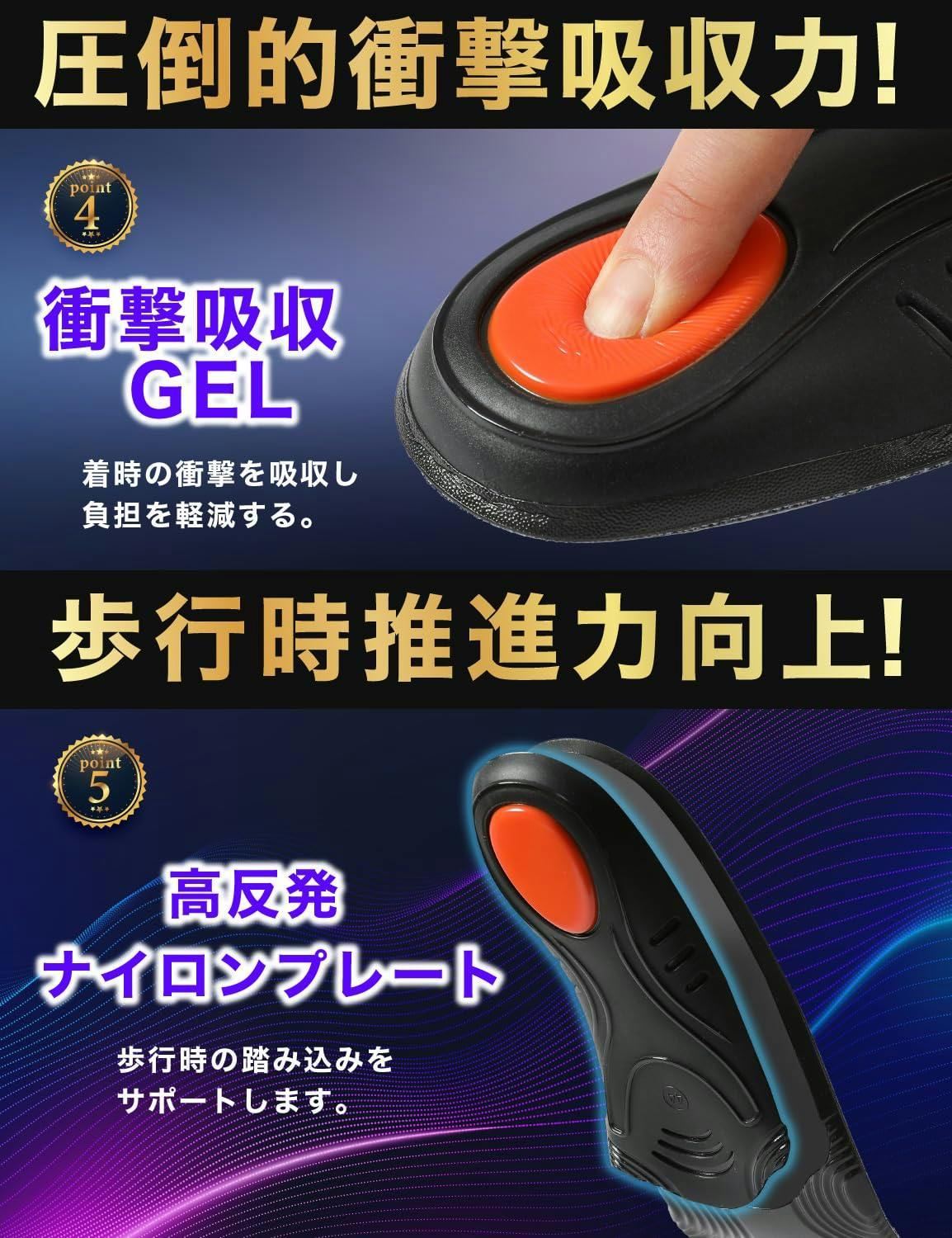 数量限定セール10％OFF】インソール 立ち仕事 【理学療法士監修】疲労