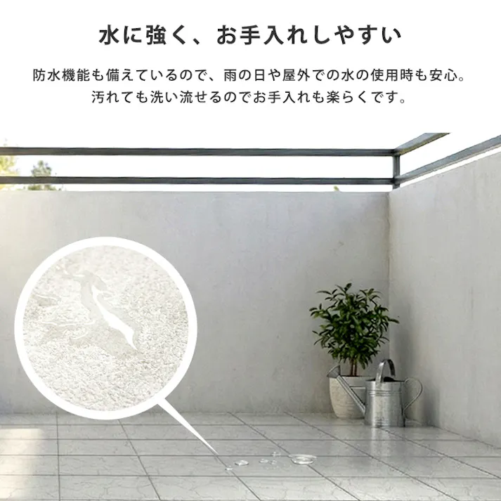 遮熱ジョイントパネル 30×30cm 9枚入り/カラー:ストーン【送料込み】【4535306272005】
