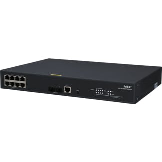 QX-S4108GT-2G-PW 1Gx8p SFPx2p レイヤ2インテリジェントPoE+スイッチ