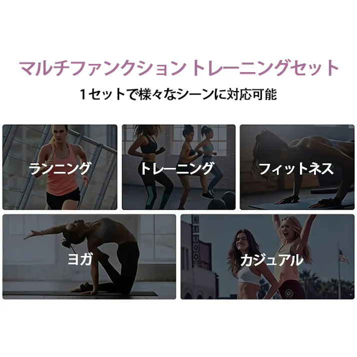 ヨガウェア 上下セット レディース 長袖トップス 体型カバー スポーツウェア フィットネスウェア ジム ホットヨガ 大きいサイズ
