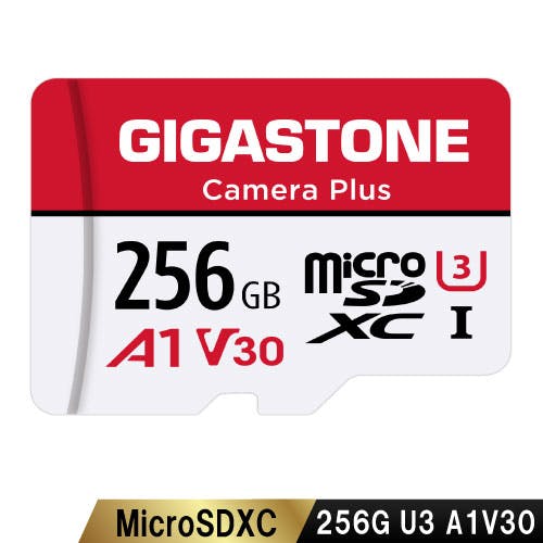microSDXCカード 256GB SDカードケース付き UHS-I U1 A1スペック 最大読み取り速度100MB/s 4K & Ful