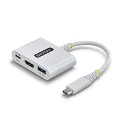 USBマルチハブ/USB-C&A/1x 4K60Hz HDMI/140W/1x USB-A/ホワイト