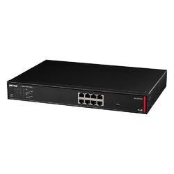 ◯【新品未使用】BUFFALOギガスマートスイッチBS-GS2108 レイヤー2 BS-GS2108P 法人向け レイヤー2 Giga PoE スマートスイッチ | パソコン