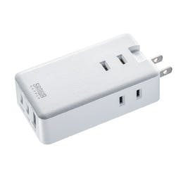 モバイルタップ(AC×3個口+Type-C×2・USB-A×1・PD33W・ホワイト) | AV