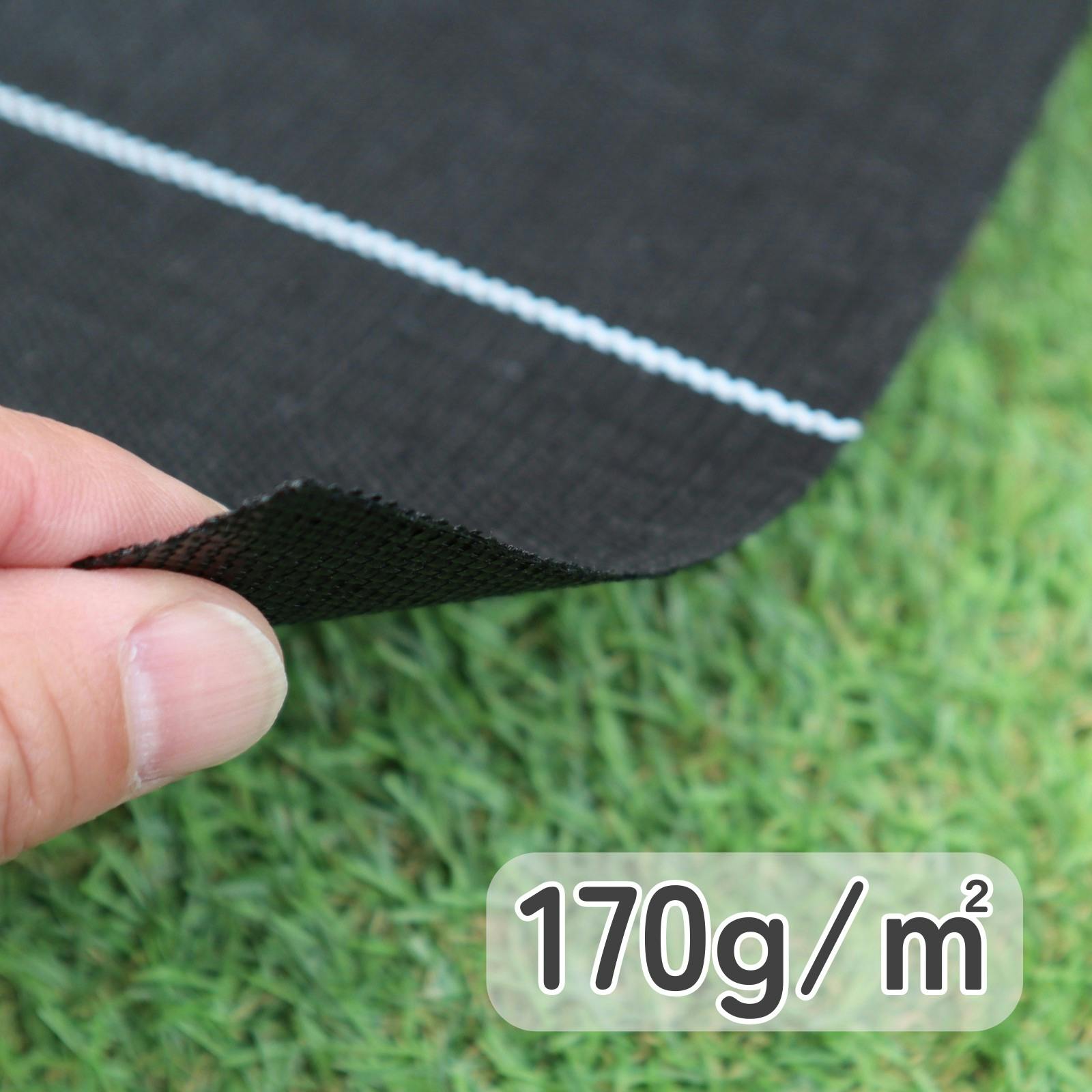 防草シート プレミアム15Y 黒 2m×30m （耐用年数約15年） 170g