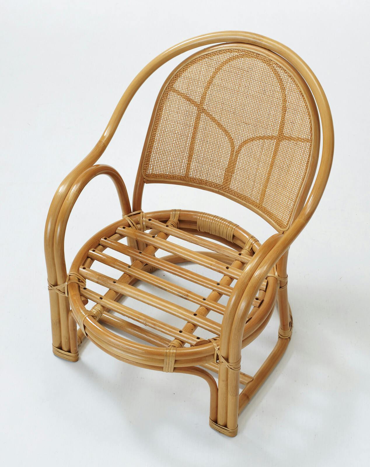 籐 ラタン 籐アームチェア アームチェア 家具 【送料込み】 #imed