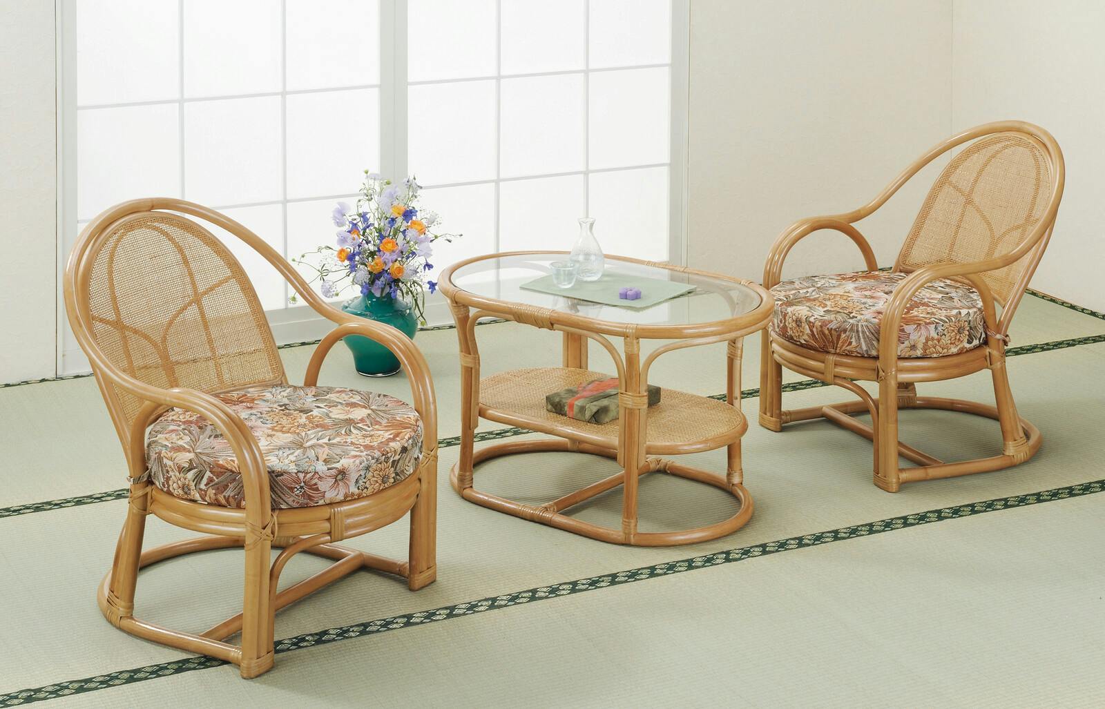籐 ラタン 籐アームチェア アームチェア 家具 【送料込み】 #imed