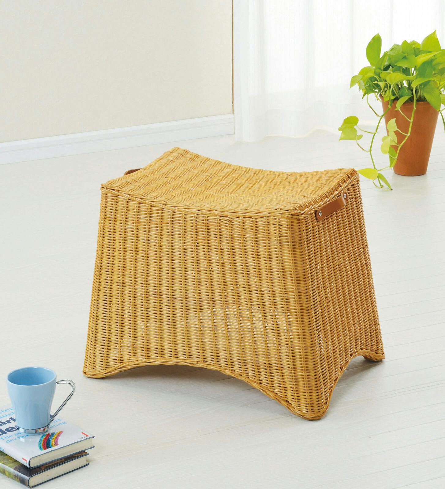 籐 ラタン 籐スツール 　スツール　椅子　天然素材　ナチュラル 家具 【送料込み】 #imed