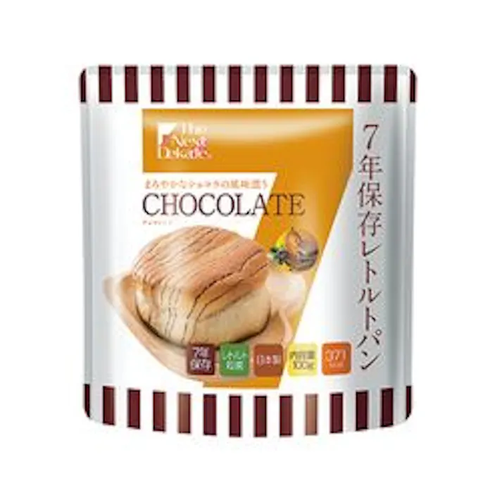 チョコレート7年保存レトルトパン 1袋