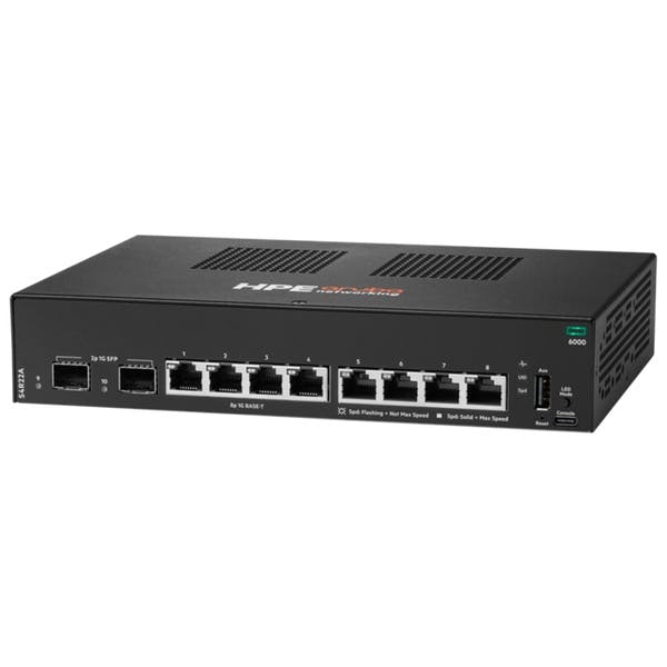 HPE ANW CX 6000 8G 2F Sw