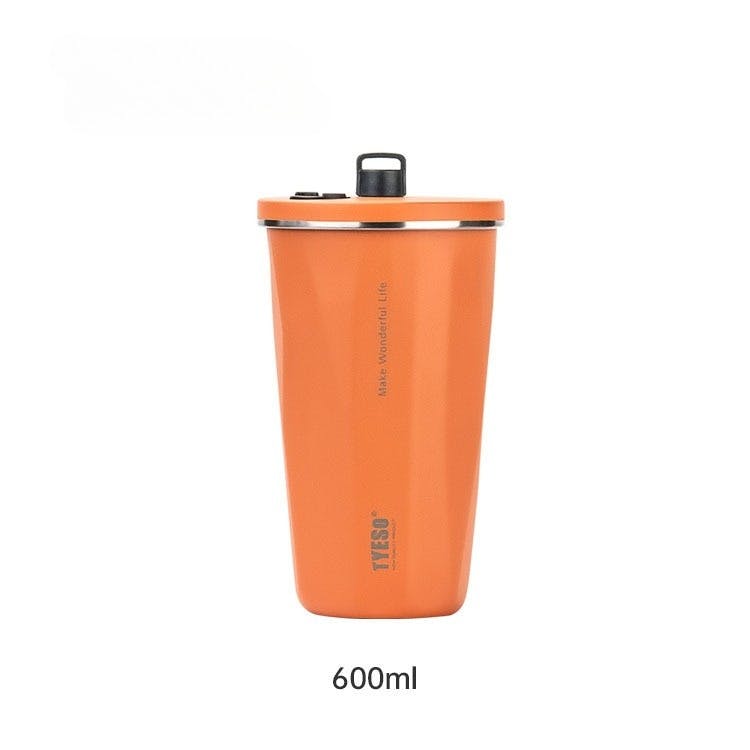 タンブラー ストロー付き 600ml ステンレス 蓋付き 真空断熱 保温 保冷 アウトドア 持ち運び便利 直飲み 漏れない 大容量 多色 トラベル