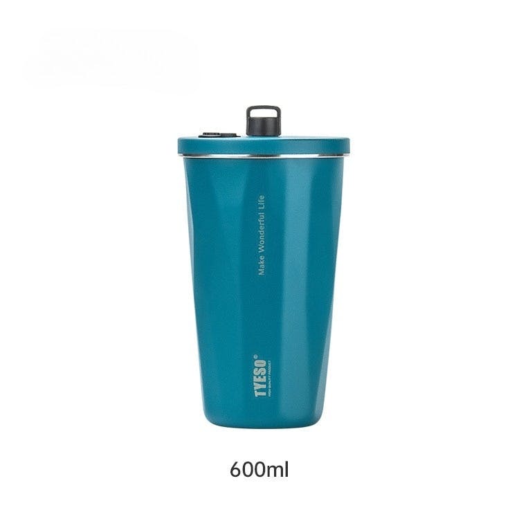 タンブラー ストロー付き 600ml ステンレス 蓋付き 真空断熱 保温 保冷 アウトドア 持ち運び便利 直飲み 漏れない 大容量 多色 トラベル