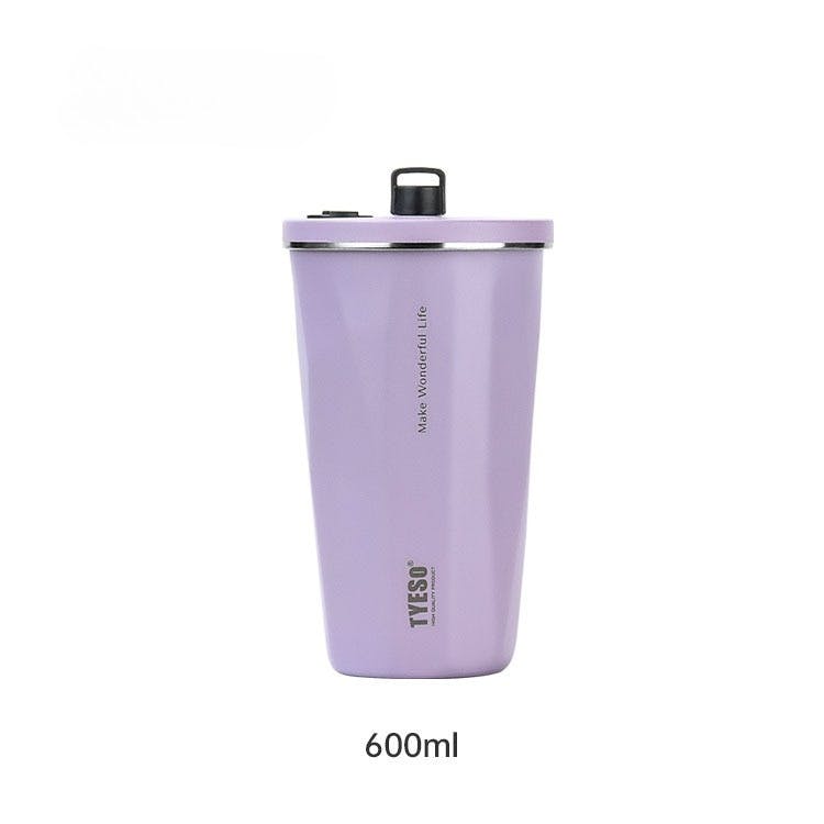 タンブラー ストロー付き 600ml ステンレス 蓋付き 真空断熱 保温 保冷 アウトドア 持ち運び便利 直飲み 漏れない 大容量 多色 トラベル