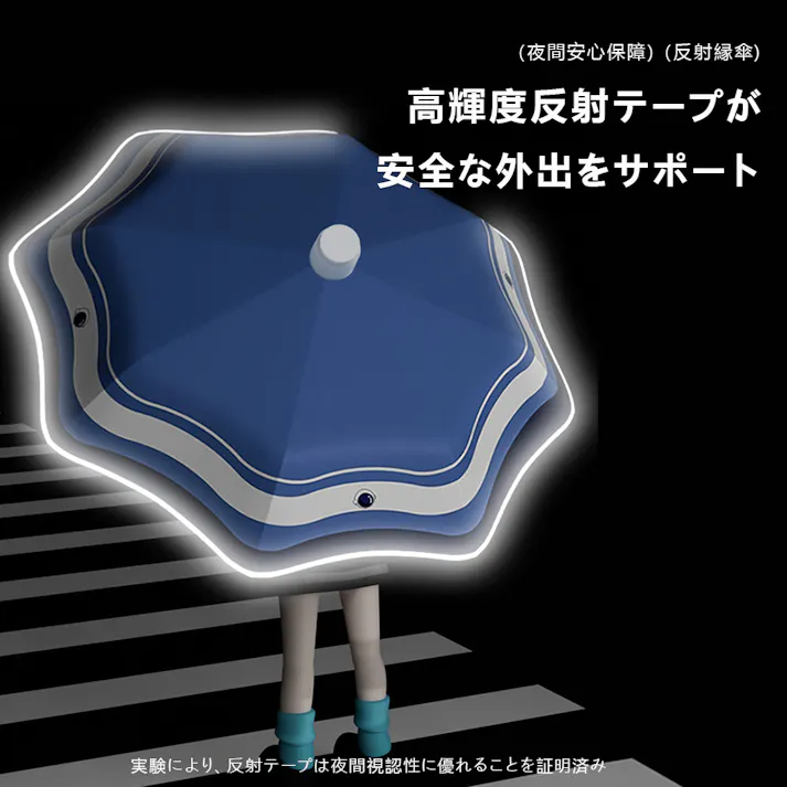 日傘 子供用 晴雨兼用 折りたたみ フック付き 収納カバー付き 自動開閉 ワンタッチ 反動防止 角が丸い 反射テープ付き 撥水 99cm 紫外線対策 日焼け防止 梅雨対策 キッズ 女の子 男の子 幼稚園 小学生 無地 耐風