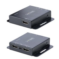 HDMIエクステンダー/Cat6/5eケーブル/送受信機セット/4K30Hz/40m