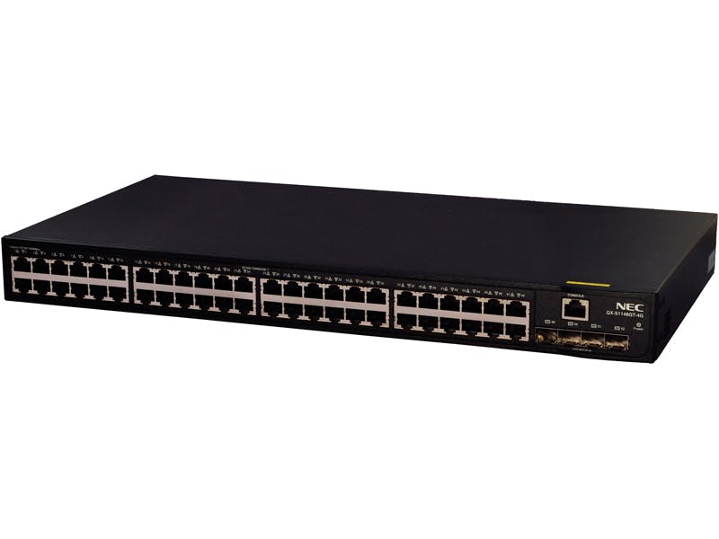 QX-S1148GT-4G 1GbEベーシック・レイヤ2スイッチ