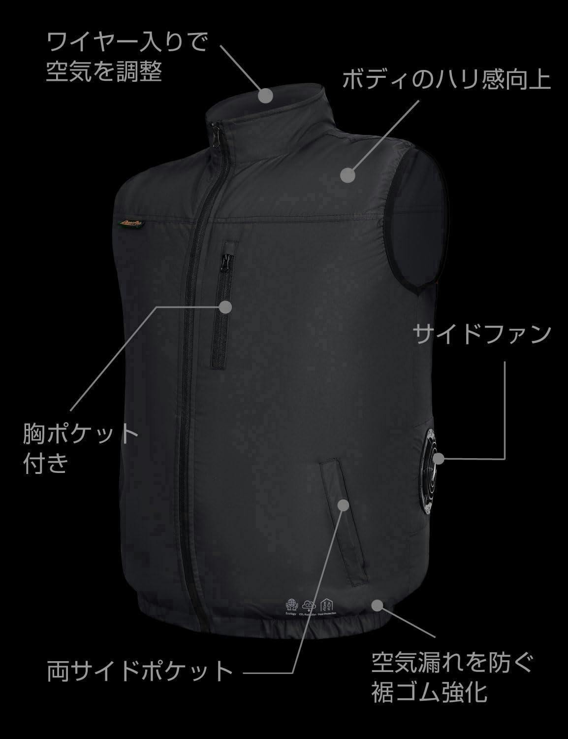 夏の暑さ対策10%OFFセール！】【送料無料！最短翌日発送！】空調作業服