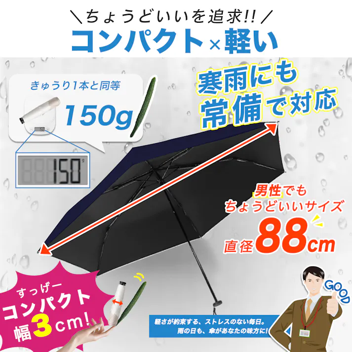 【JIS認証済み】日傘 折りたたみ 完全遮光 超軽量 折りたたみ傘 折り畳み傘 折りたたみ日傘 6本骨 防水 耐久性抜群 折り畳み日傘 晴雨兼用 軽量傘 レディース 女性 丈夫 遮光率100% ライトピンク