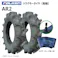 各2本 AR2 9.5-16 4PR ファルケン オーツ トラクター 前輪 タイヤ チューブ セット 日本製 FALKEN 9.5x16 95-16 95x16