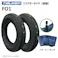 各2本 FO1 5.00-15 4PR ファルケン オーツ トラクター 前輪 タイヤ チューブ セット 日本製 FALKEN 5.00x15 500-15 500x15