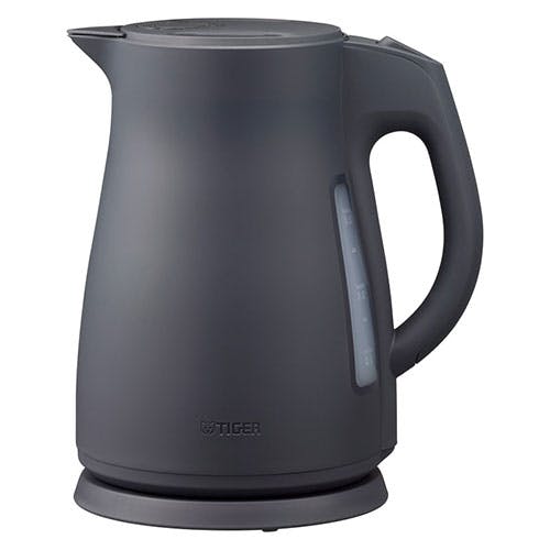 タイガー 電気ケトル1.5リットル オフブラック 【約211×158×242mm