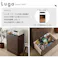 日本製 特殊鋼板を使ったキッチンカウンター【Lugo-ルゴ-】引き出し収納 60cm/カラー:グレー/お客様組立て【送料込み】【4535306272432】