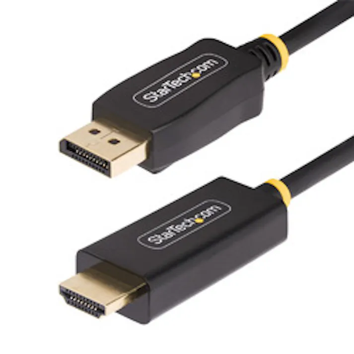 DisplayPort 1.4 - HDMI 2.0b変換ケーブル/4m/4K60Hz/アクティブ