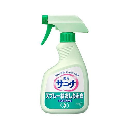 サニーナ(R)薬用スプレー状おしりふき 400mL 業務用 (1個)