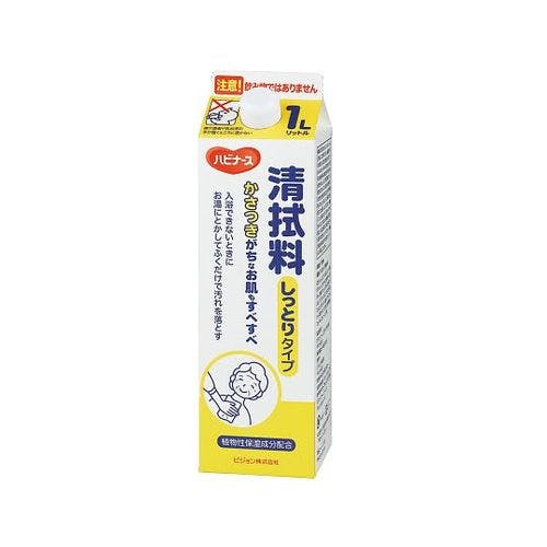 ハビナース（清拭料） しっとりタイプ 1L (1本)