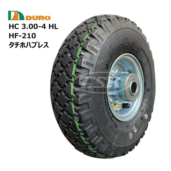 1本 DURO 3.00-4 HL HF-210 デュロ タイヤ チューブ ホイールセット