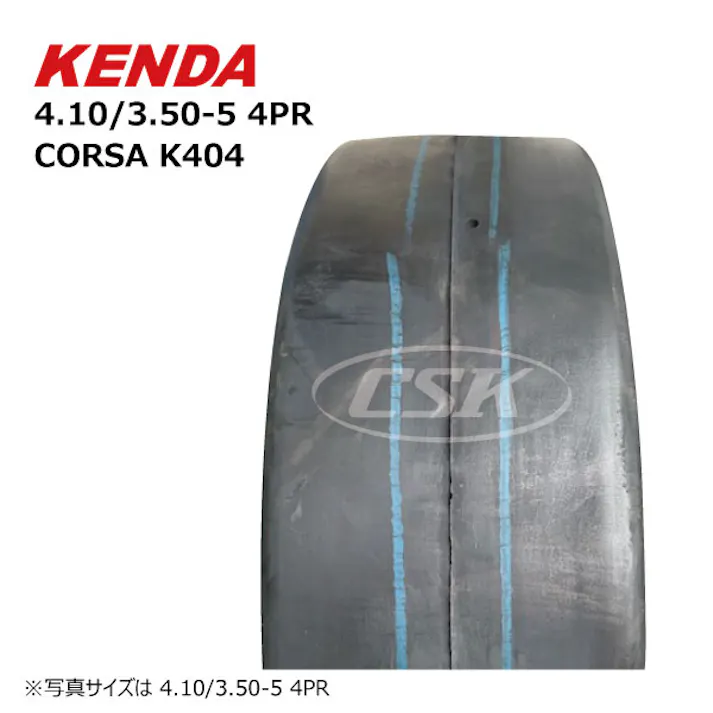 各4本 KNEDA 4.10/3.50-5 4PR K-404 ケンダ タイヤ チューブ セット スリックパタン 海外製 荷車 ハンドカート 台車 補修用 L型バルブ410/350-5 4.10-3.50-5 410-350-5